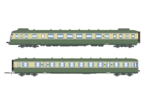 Jouef HJ2420 - H0 - Triebwagen RGP II X 2712 + XR 7714, SNCF, Ep. III-IV